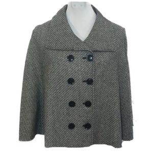 Tahari "Stanley" tweed cape - NWOT - retail $280